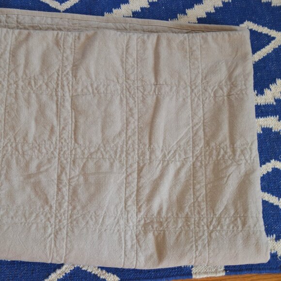 Serena and Lily Beach House Throw Natural/Tan 50 "x 76" Beach Picnic Blanket - Picture 5 of 10